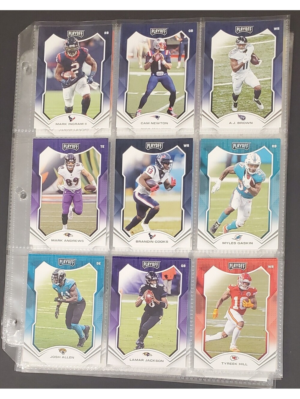 2021 Panini Playoff NFL Football Card Collection Lot of 65 Pcs VG